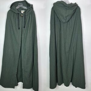 Mytholon Green Aaron Canvas Adventurer Renaissance Medieval Cloak